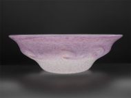 Good Scottish Strathearn Art Glass Lilac Bowl
