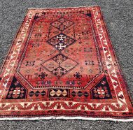 Good Vintage Persian Wool Carpet 