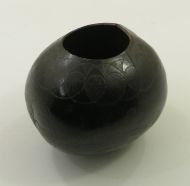 Early 19th Century Carved Coconut Shell
