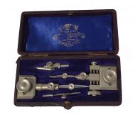 Superb Set of German Silver Beam Compasses